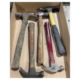 Claw hammers and ball pean