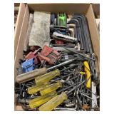 Various Allen wrenches