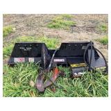 Tree puller Skid loader quick attach