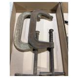 2- c clamps