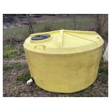 1000 gal flat bottom poly tank