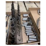 1/2 drive standard sockets and rail