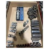 1/2 drive sockets and 3/8 swivels