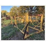 Triple spool trailer rack