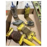 String lines, chalk lines