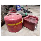 Gas cans small one full