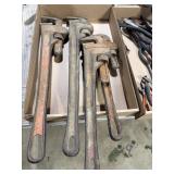 18 and 24 inch pipe wrenches