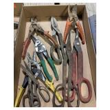 Tin snips and scissors