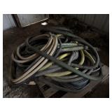 Various discharge and suction hoses