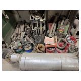 Coffee can contents and muffler