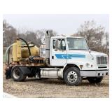 2001 Freightliner FL112 utility locator water jet