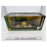 John Deere 420 Tractor with KBL Disc 1/16 Ertl