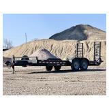 2022 H&H Heavy Duty Equipment Trailer