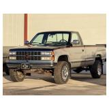 1990 Chevrolet 3500 SRW 4x4 Regular Cab 454
