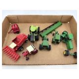 John Deere, IH and Steiger 1/64 tractors