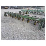 J.D. 825 8 row cultivator w/shields