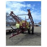 Hardi commander pull type sprayer 90 ft boom