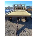 New hay rack bed w/running gear Minnesota jumbo