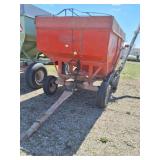 Killbros gravity seed wagon with hydraulic auger