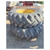 Duals and rims size 18.4x34