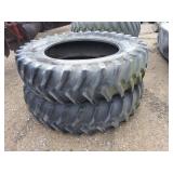 4-rear tractor tires Firestone radial