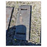 Receiver plate sloted