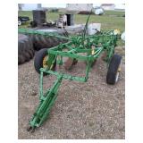John Deere 3 bottom pull type plow w/ coulters