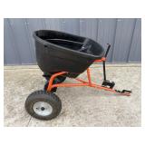 Agri-Fab pull behind lawn spreader
