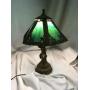 Cherub lamp stain glass
