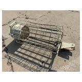 10in auger safety cage