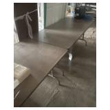 2- 6ft folding tables