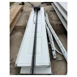 Badger 9x7 insulated garage door w/opener