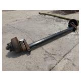 Dexter 10,000LB Trailer Axle off PJ dump trailer
