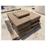28- 18" x 18" concrete pavers