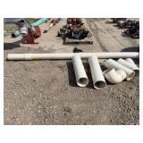 6 & 8in PVC and Fittings