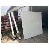 2- sections privacy fence
