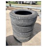 4- Good Year LT265/60R20 tires
