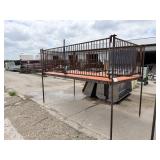 4x8 raised tender foot pig pen w/waterer & feeder
