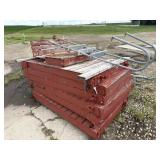Wooden dock 7- 8ft sections