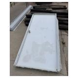 36" steel door
