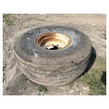 16.5L-16.1 Implement tire on wheel