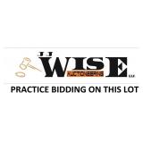PRACTICE BIDDING ON THIS LOT