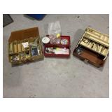 3- tackle boxes and tackle