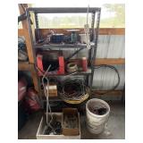 Shelf w/ wire and contents