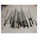 Fishing rods and parts