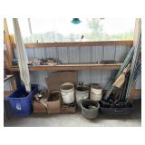 Plumbing items and wall contents
