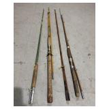 True Temper Foremost Model 4130 And other rods