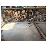 Cut firewood been inside