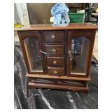 Jewelry box with rings & costume jewelry