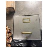 Metal single drawer file